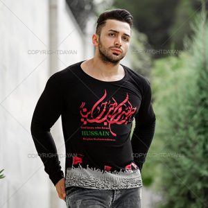 تیشرت محرم طرح \” دوستدار حسین \” – قرمز