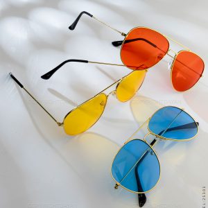 عینک آفتابی مردانه Rou Bo مدل 25301
