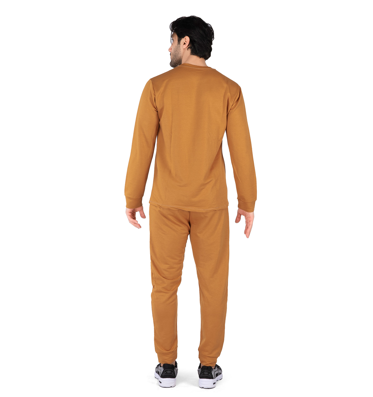 ست بلوز شلوار مردانه آستین بلند Nike ساده یقه گرد مدل 43652