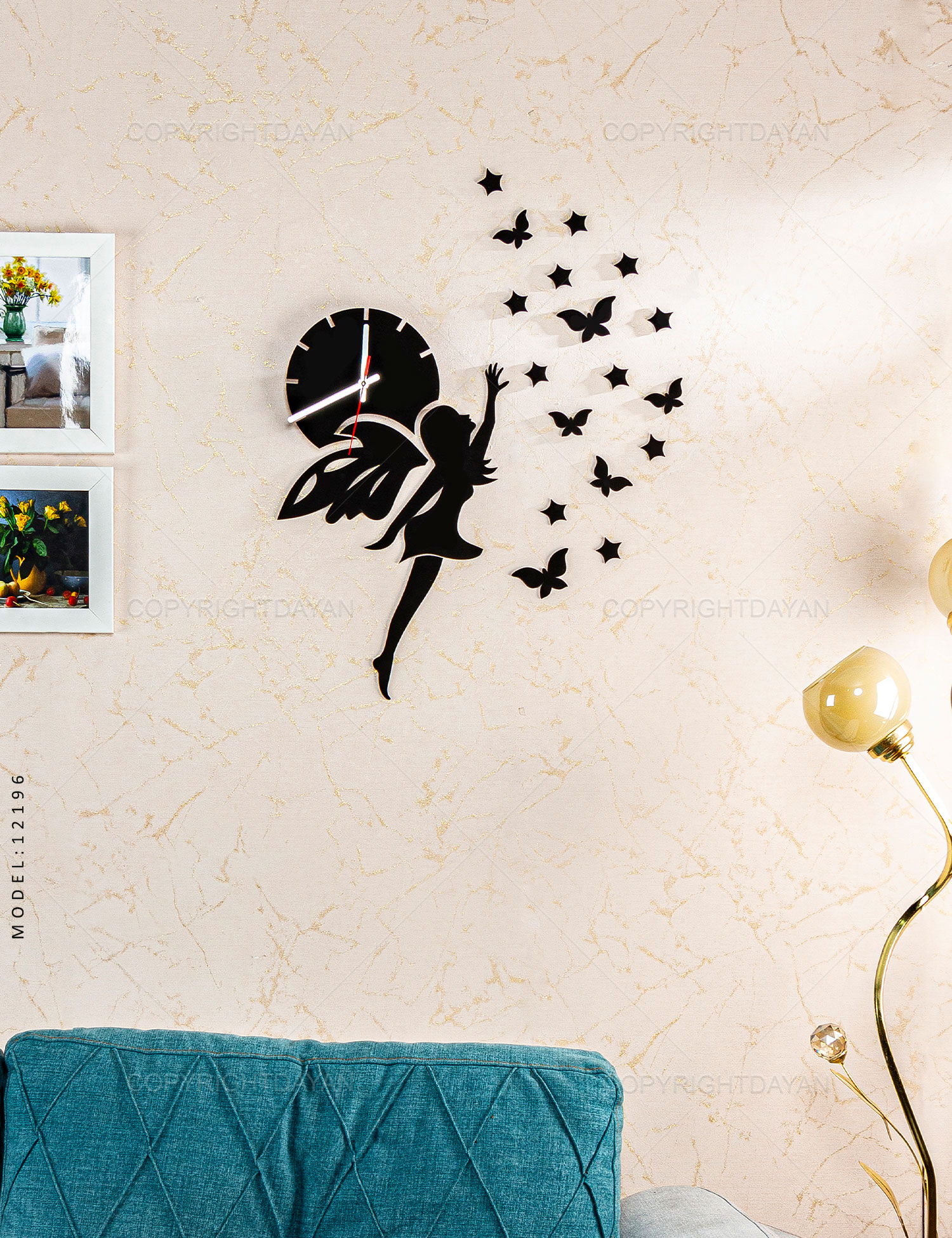 ساعت دیواری Angel مدل 12196