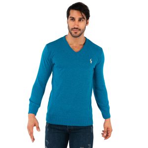 بافت مردانه ساده یقه هفت Polo مدل 38614