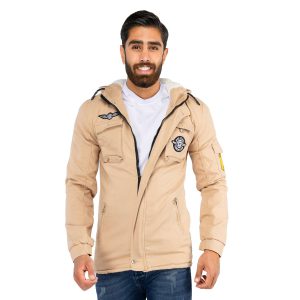 کاپشن کتان مردانه Kiyan مدل 38908