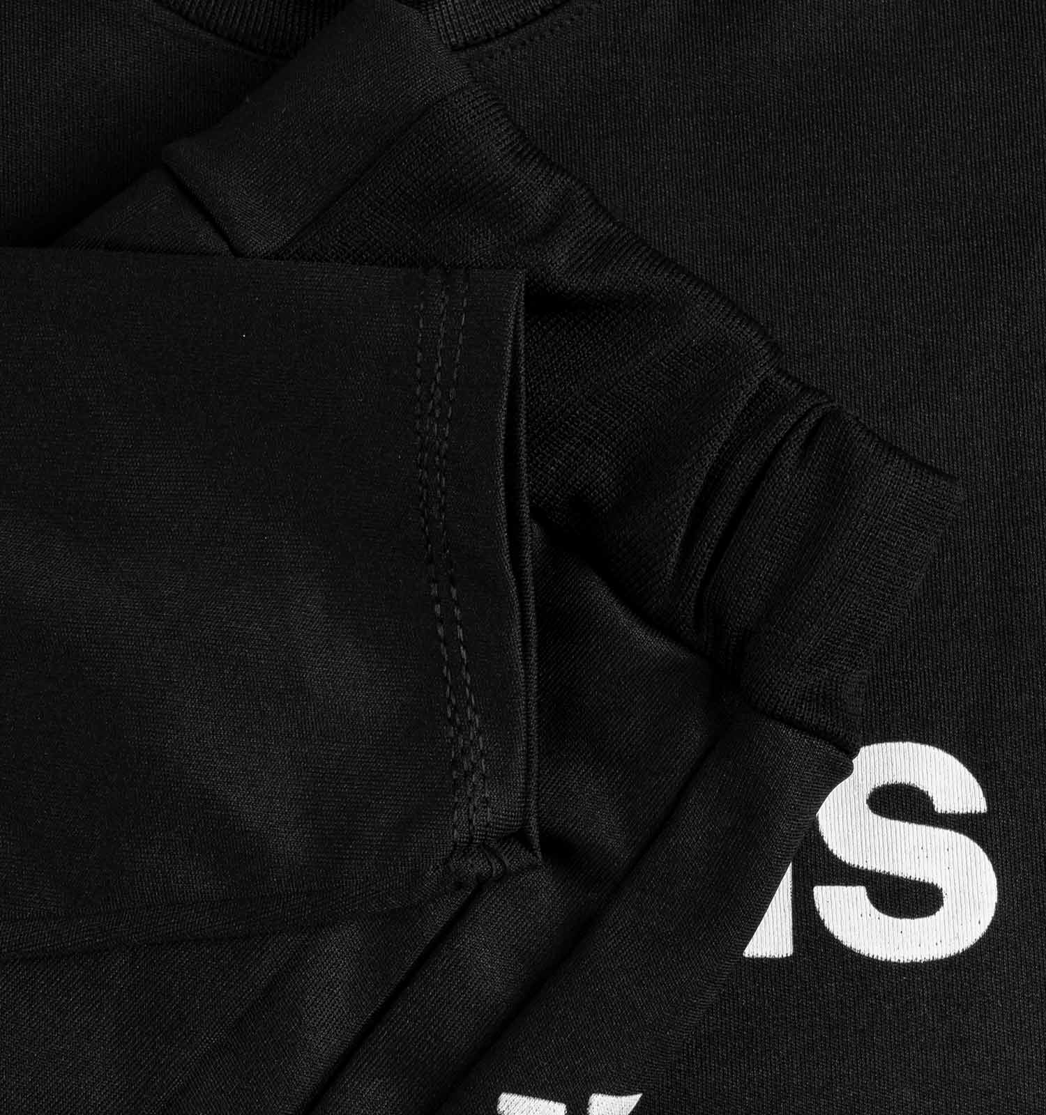 ست بلوز شلوار مردانه آستین بلند مشکی Adidas مدل 42335