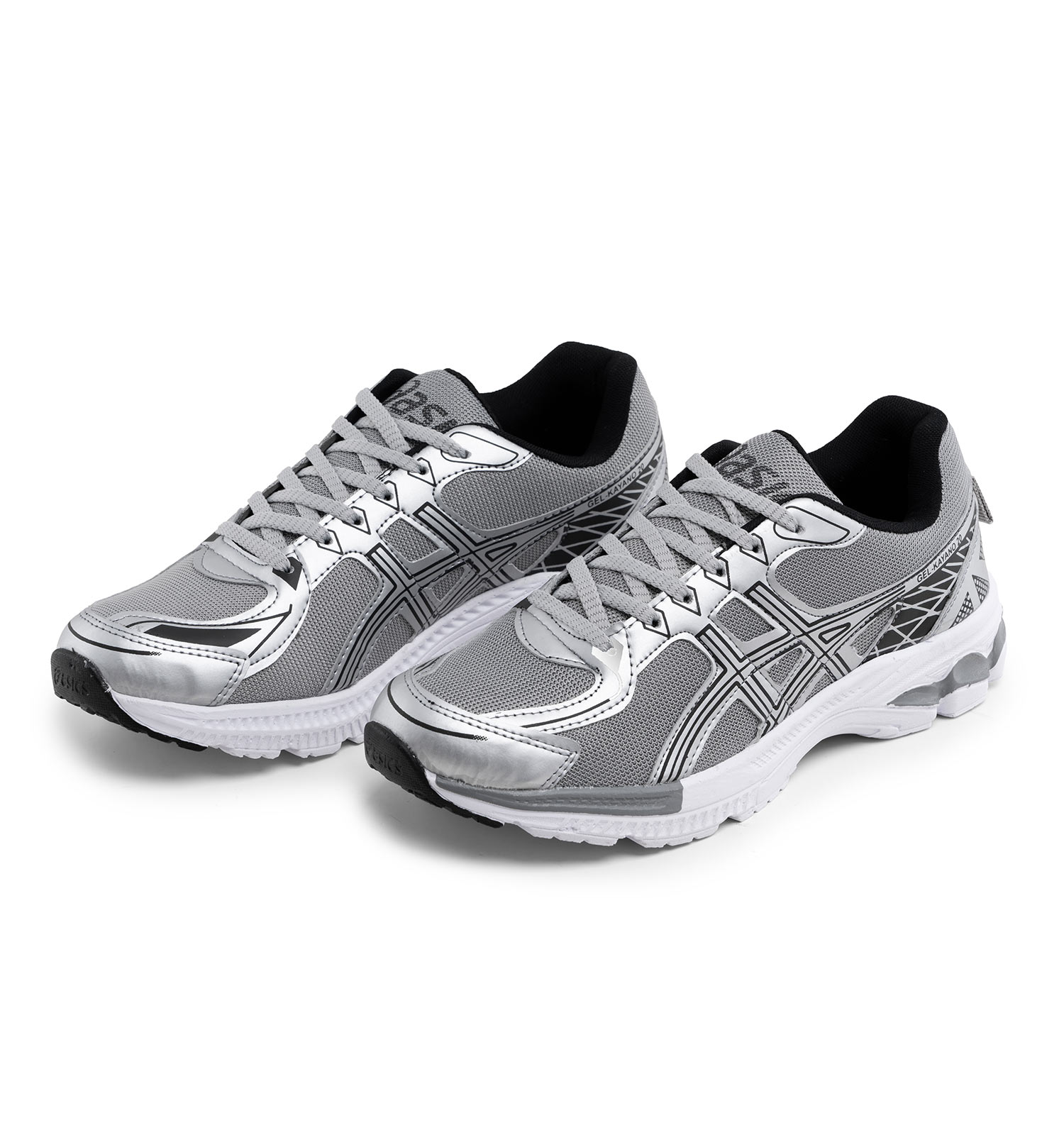 کفش اسپرت Asics مردانه پیاده روی بندی چرم مصنوعی مدل 40572