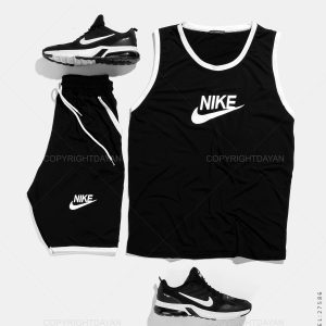 ست رکابی شلوارک مردانه Nike مدل 27586