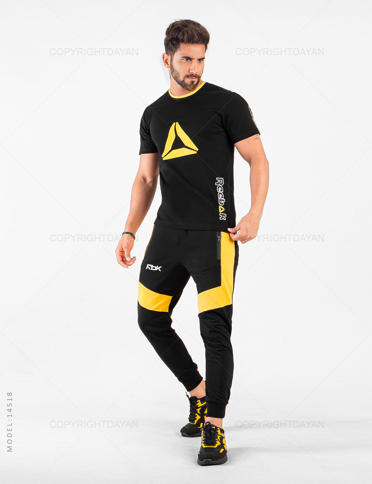 ست تیشرت شلوار مردانه Reebok مدل 14518