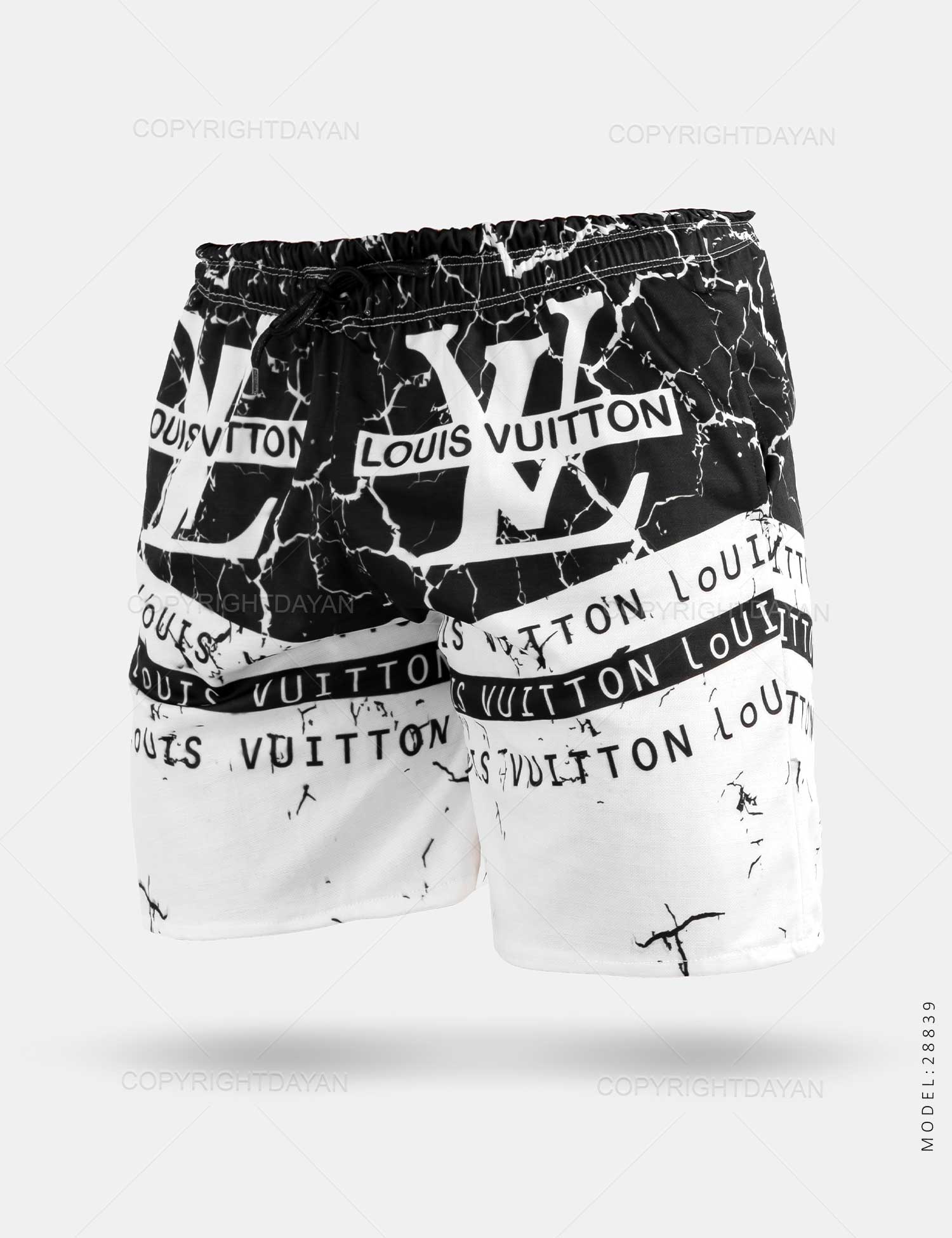شلوارک مردانه Louis Vuitton مدل 28839