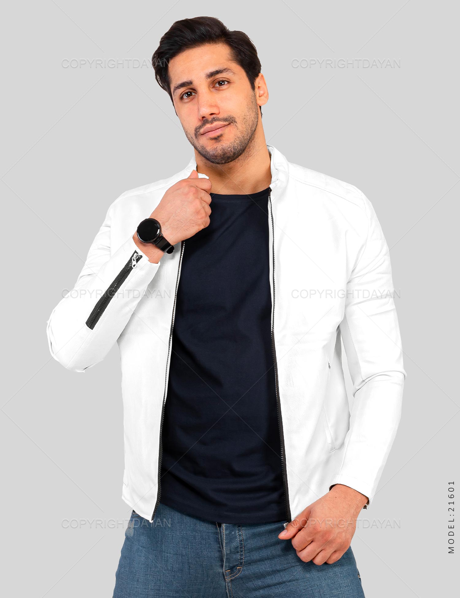 کاپشن چرمی مردانه Norton مدل 21601