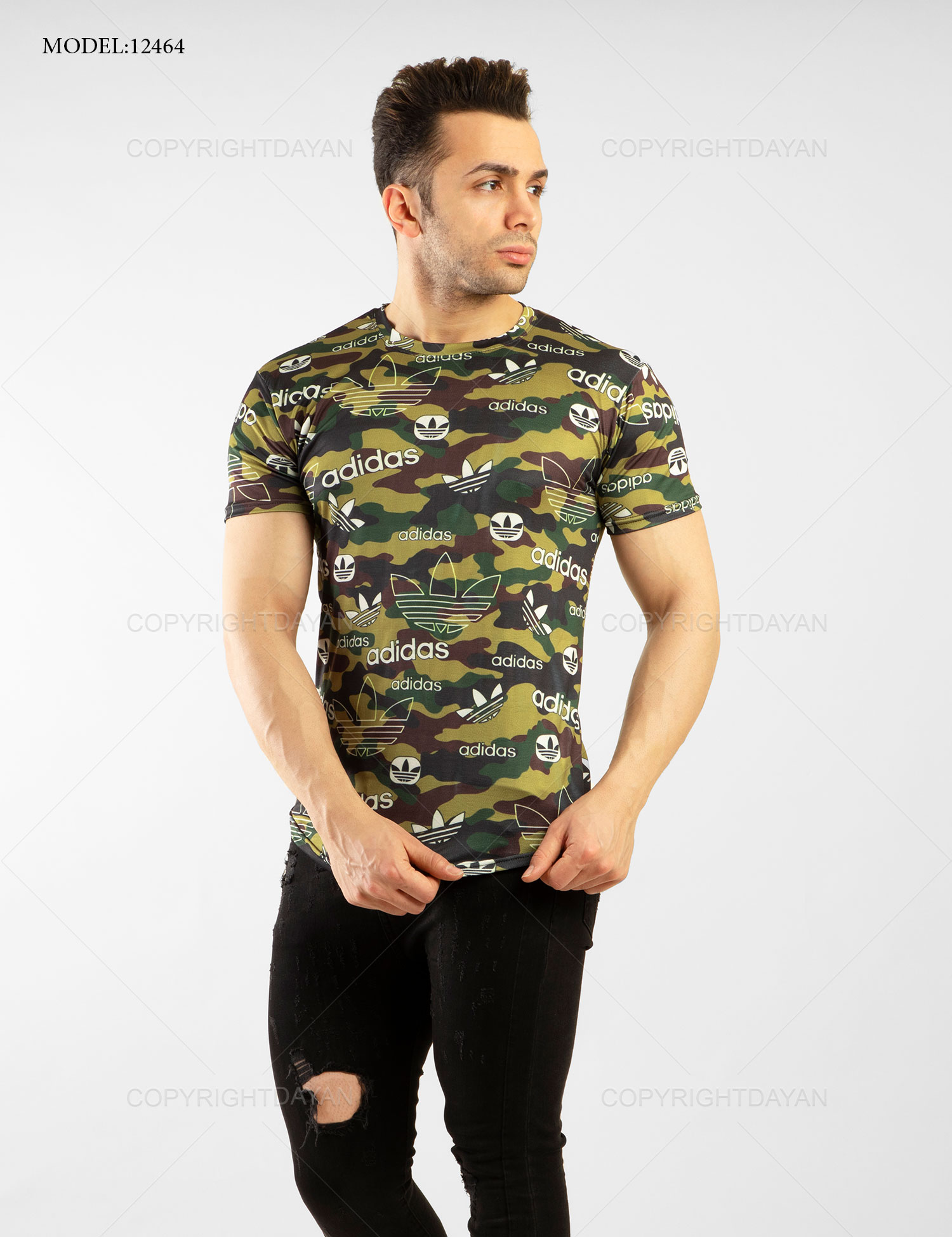تیشرت مردانه Adidas مدل 12464