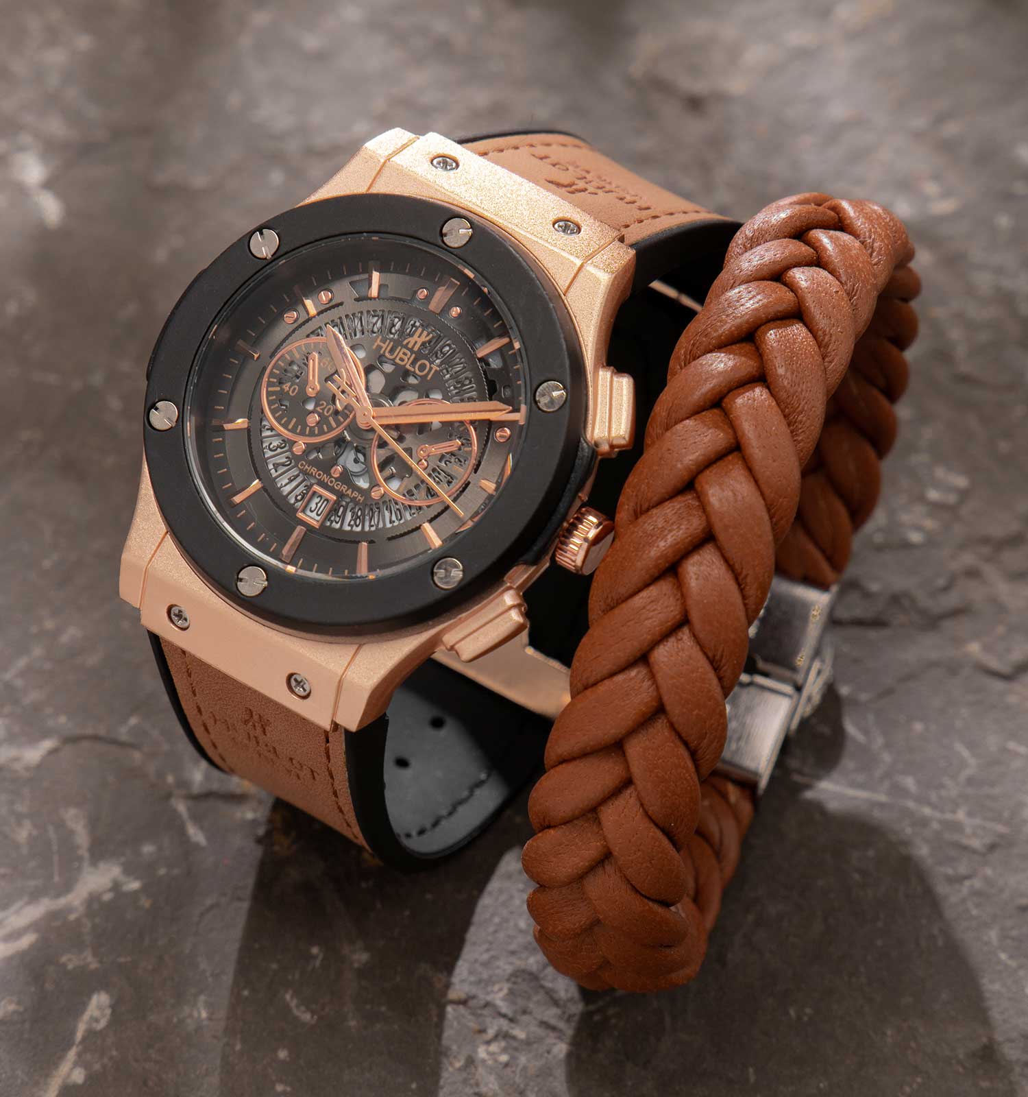 ساعت مچی مردانه عقربه ای Hublot مدل 40383