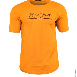 تیشرت مردانه یقه گرد New York مدل 38277