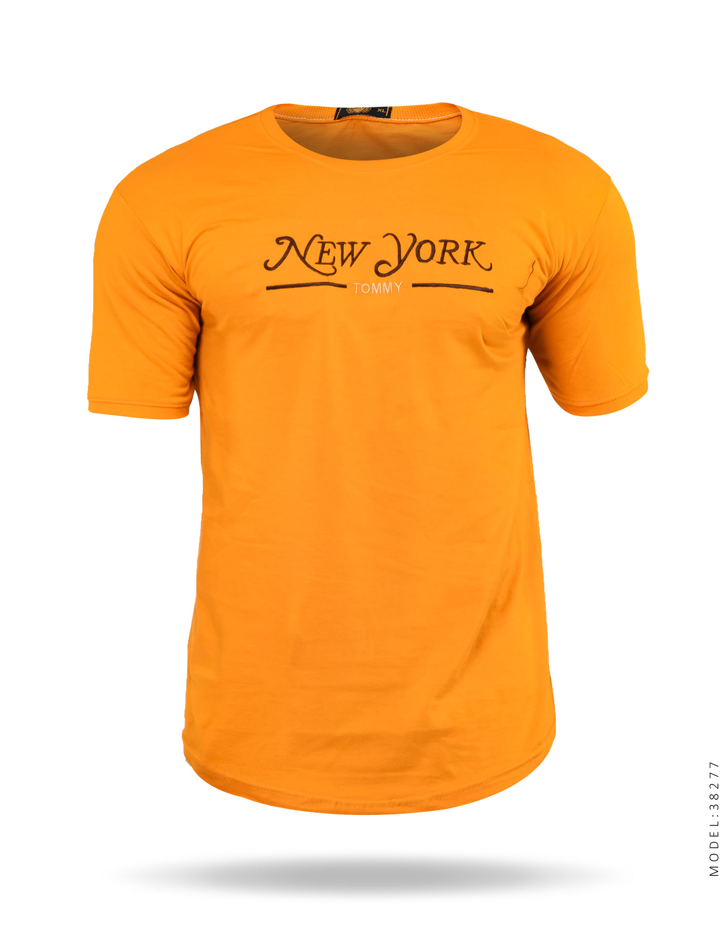 تیشرت مردانه یقه گرد New York مدل 38277
