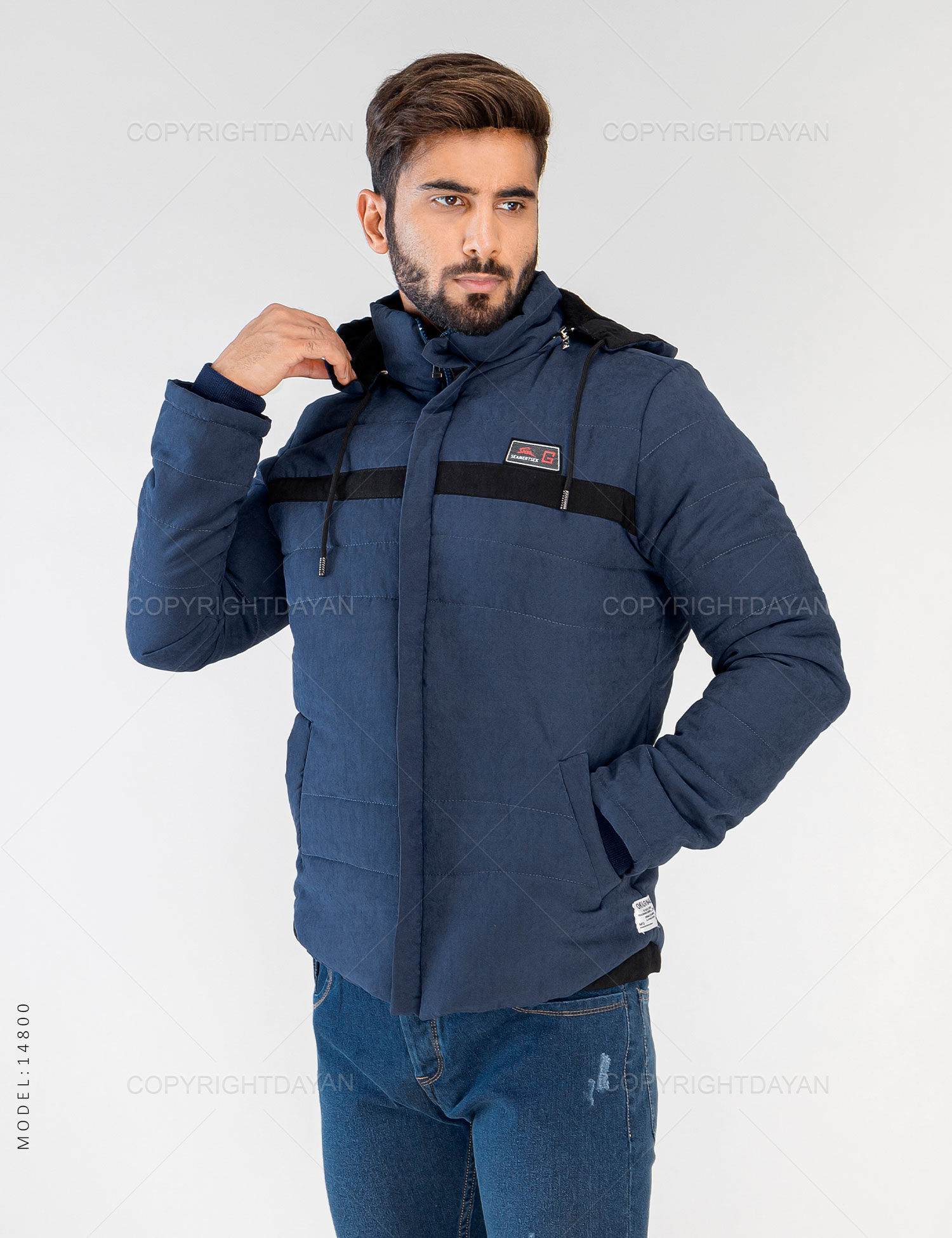 کاپشن مردانه Marlon مدل 14800