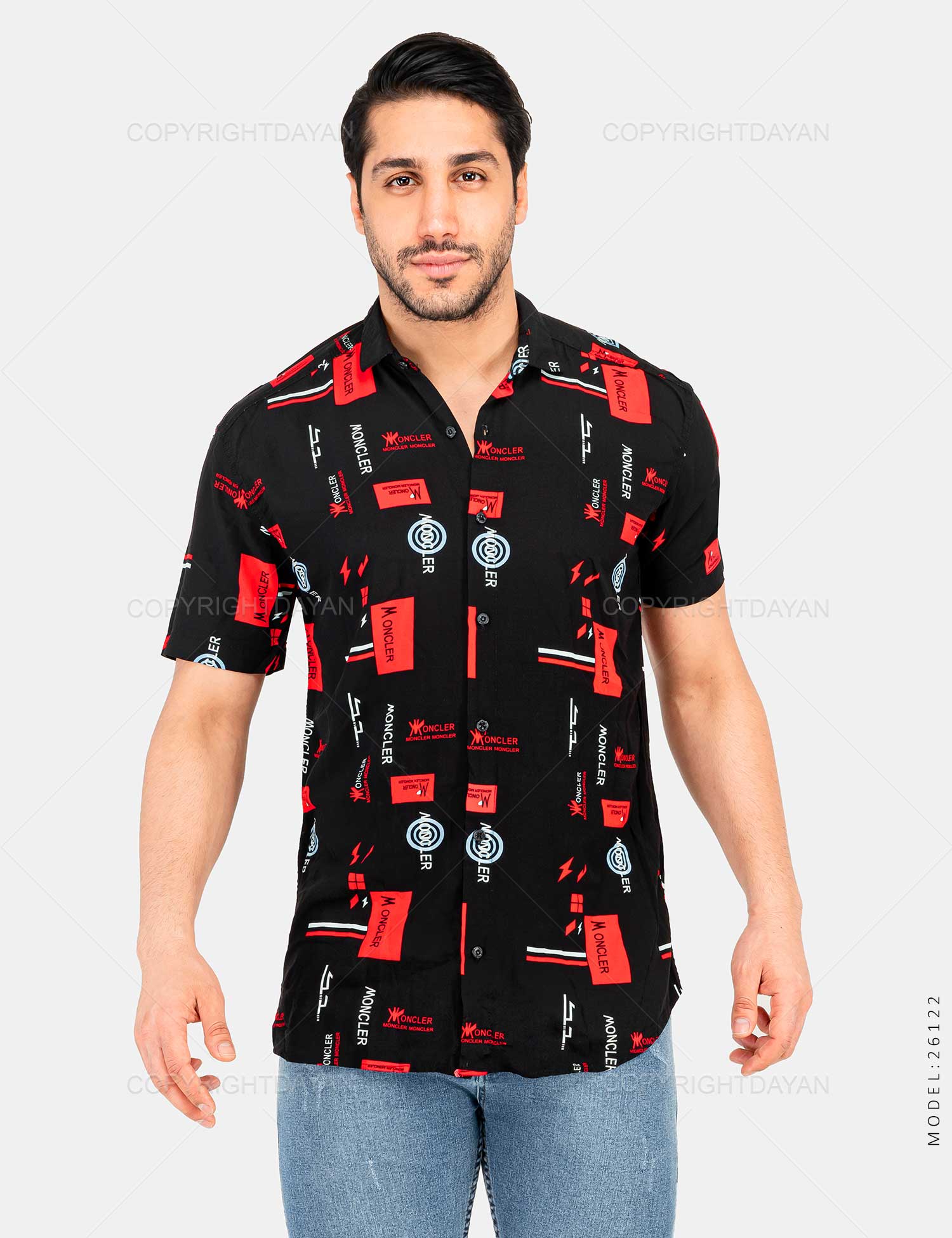 پیراهن مردانه Moncler مدل 26122