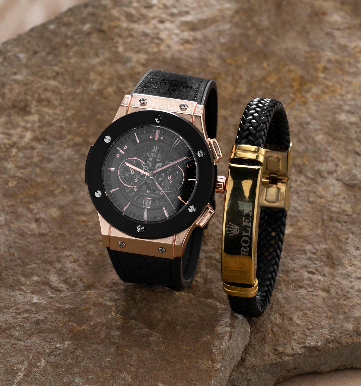 ساعت مچی عقربه ای مردانه Hublot مدل 45093
