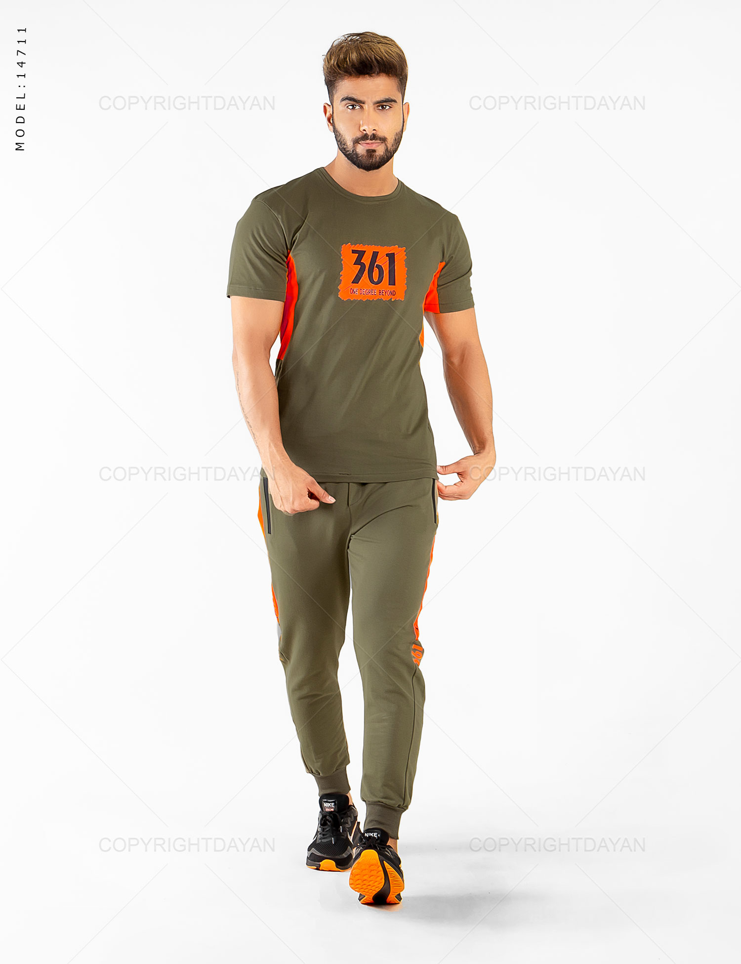 ست تیشرت شلوار مردانه 361 درجه مدل 14711