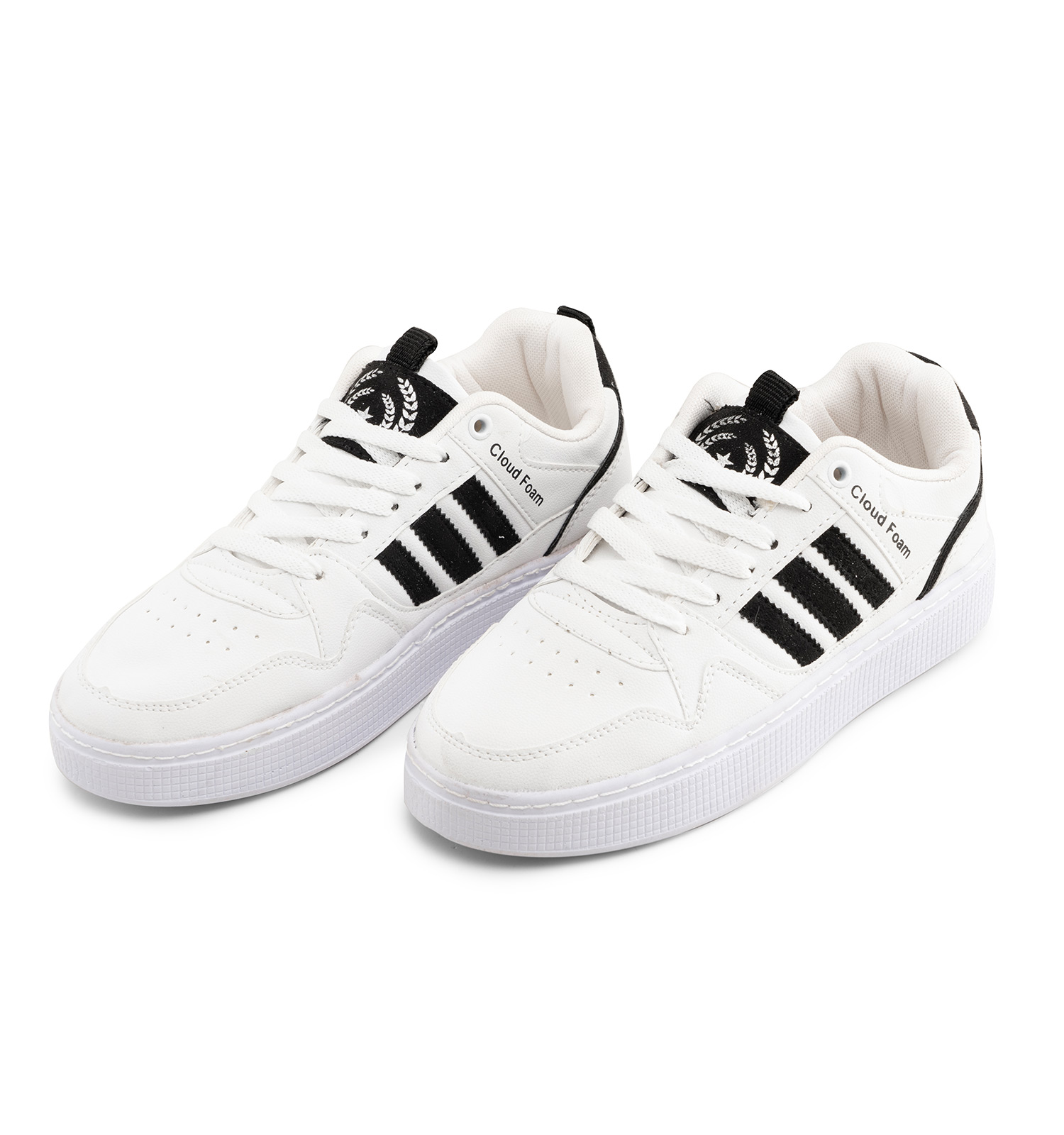 کفش اسپرت Adidas زنانه سفید بندی مدل 45970