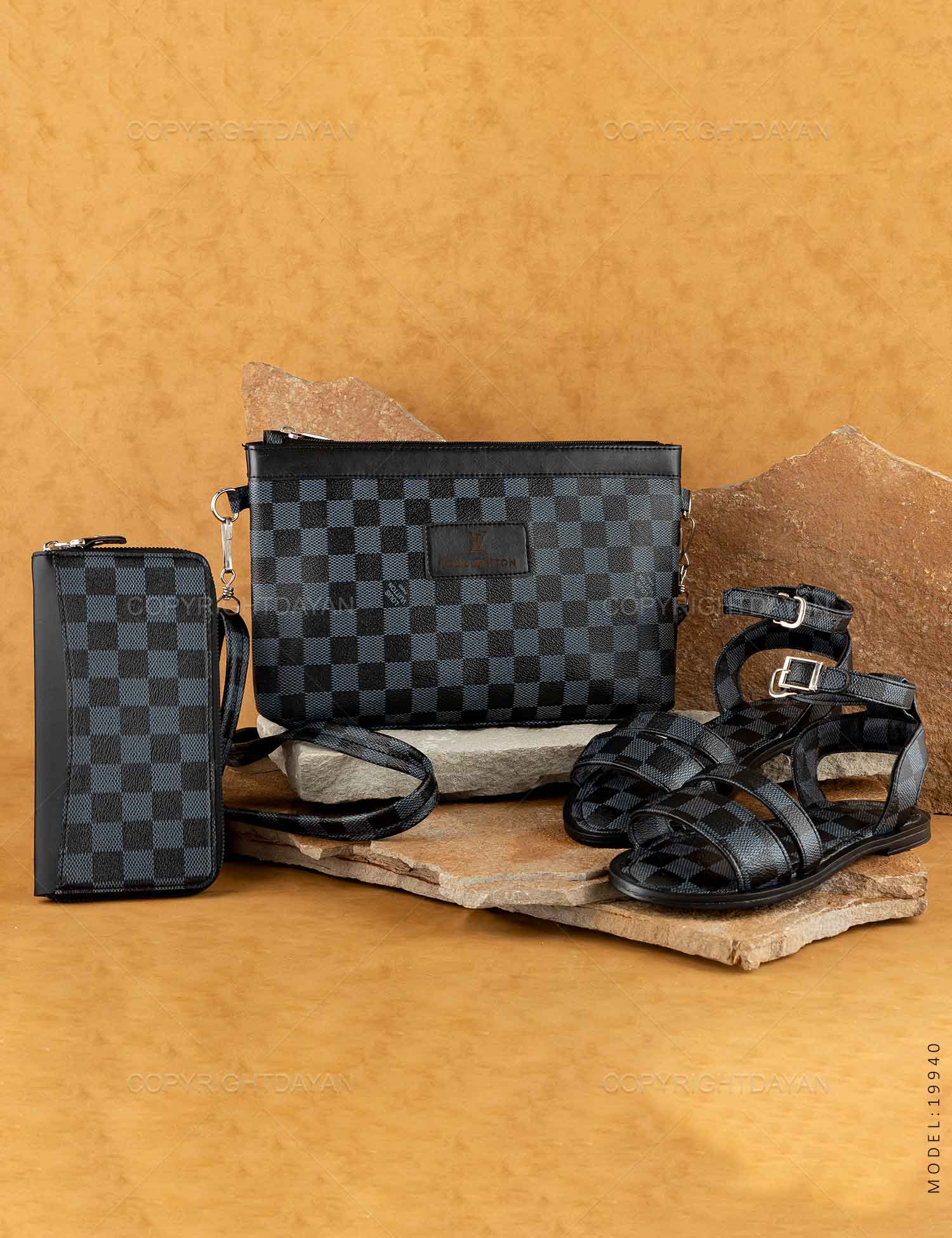 ست سه تیکه زنانه Louis Vuitton مدل 19940