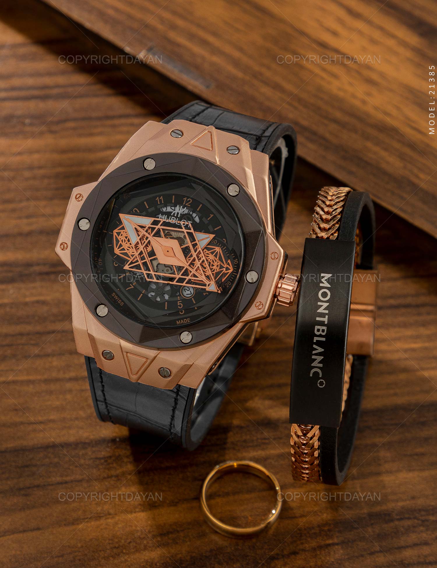 ساعت مچی مردانه Hublot مدل 21385