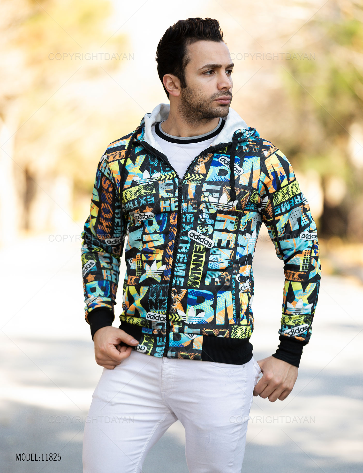 سویشرت مردانه Adidas مدل 11825
