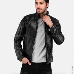 کاپشن چرمی مردانه Lima مدل 22830