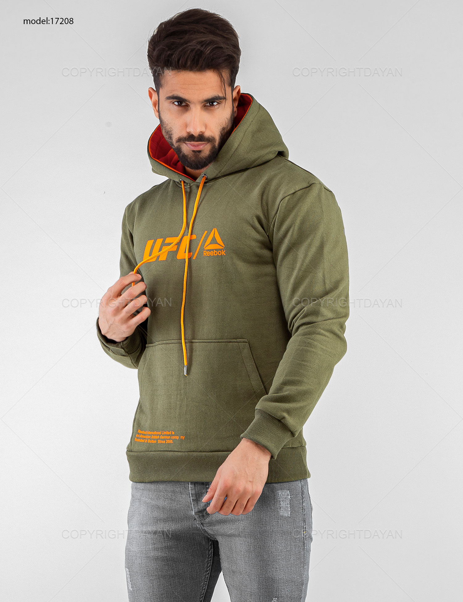 سویشرت مردانه UFC مدل 17208