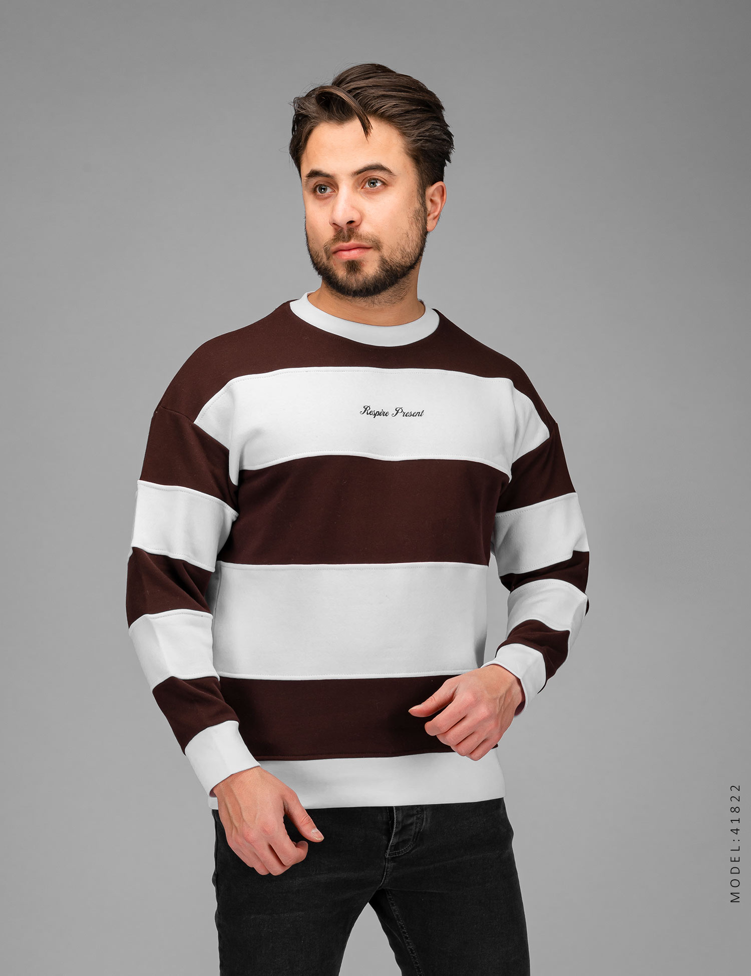 بلوز دورس رینگری یقه گرد مدل 41822