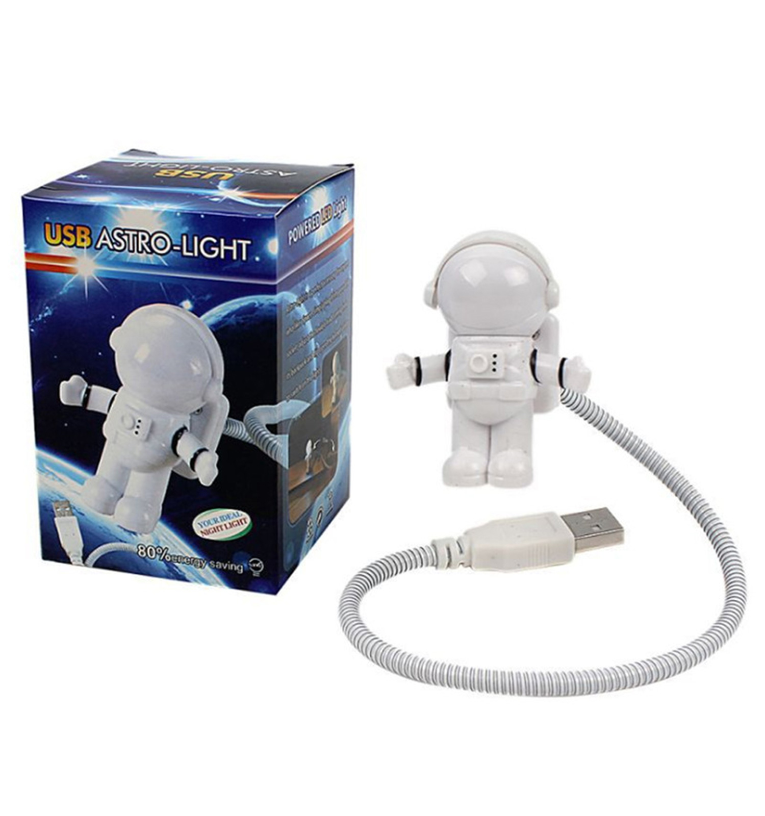 چراغ مطالعه usb مدل فضا نورد مدل 39233