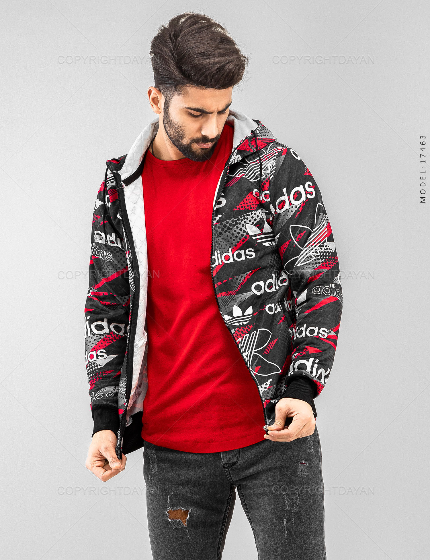 سویشرت مردانه Adidas مدل 17463