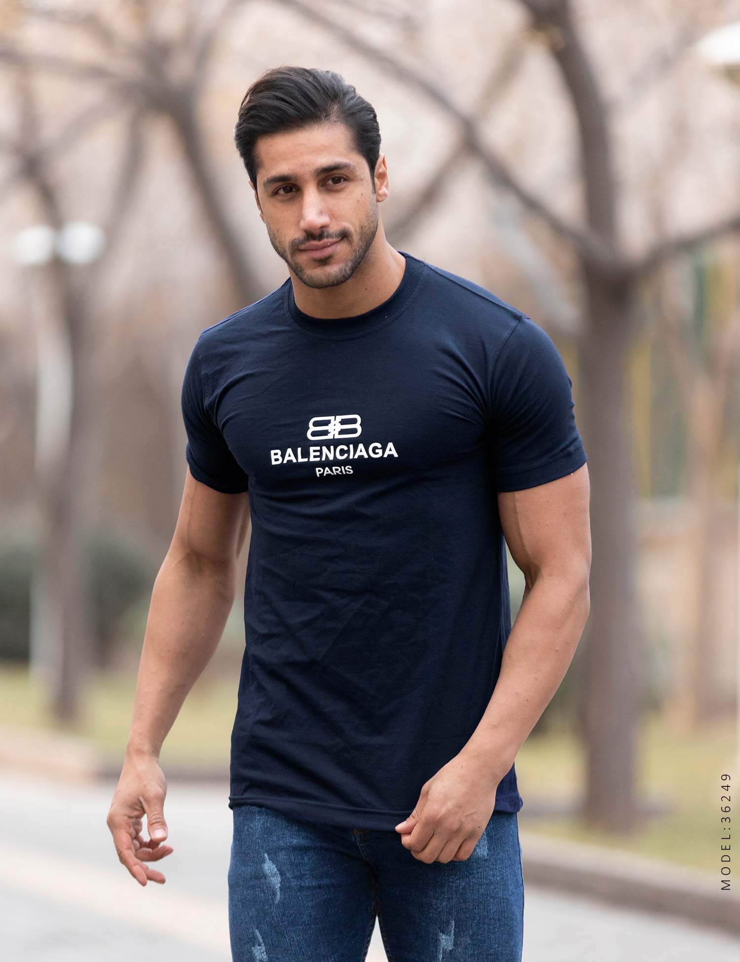 تیشرت مردانه Balenciaga مدل 36249