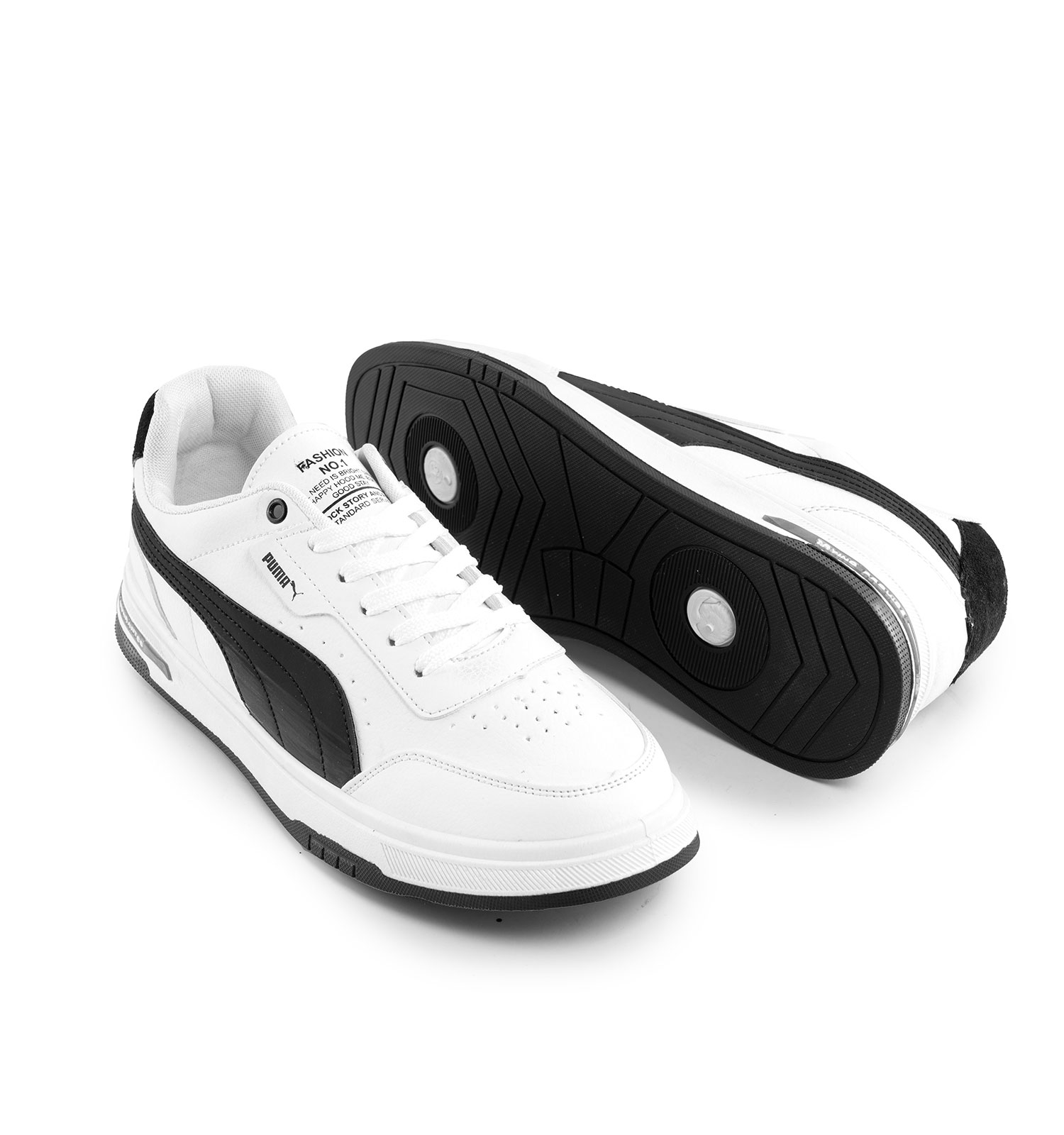 کفش اسپرت Puma مردانه سفید بندی مدل 43457