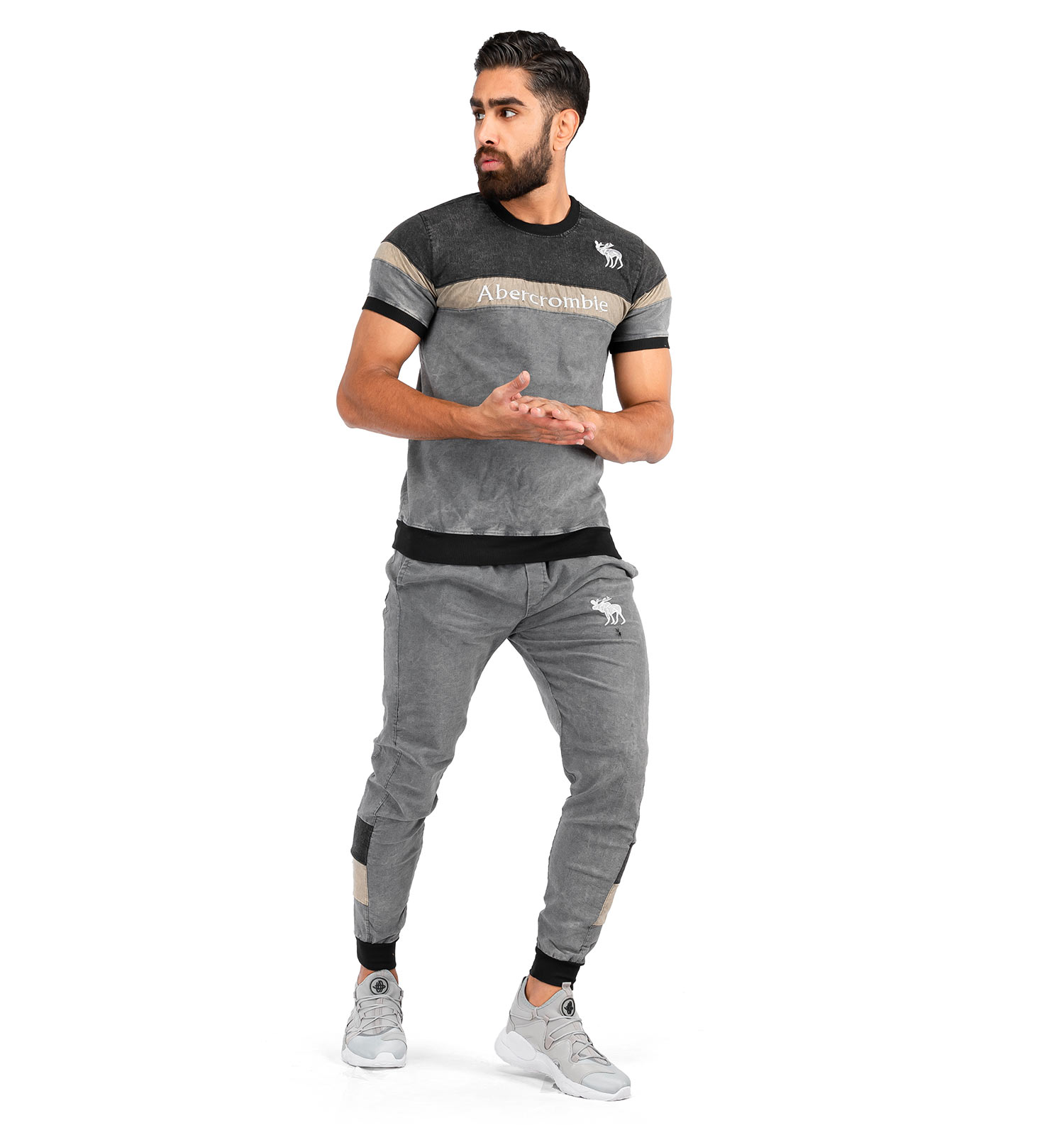 ست تیشرت شلوار اسپرت لی Abercrombie & Fitch مدل 39197