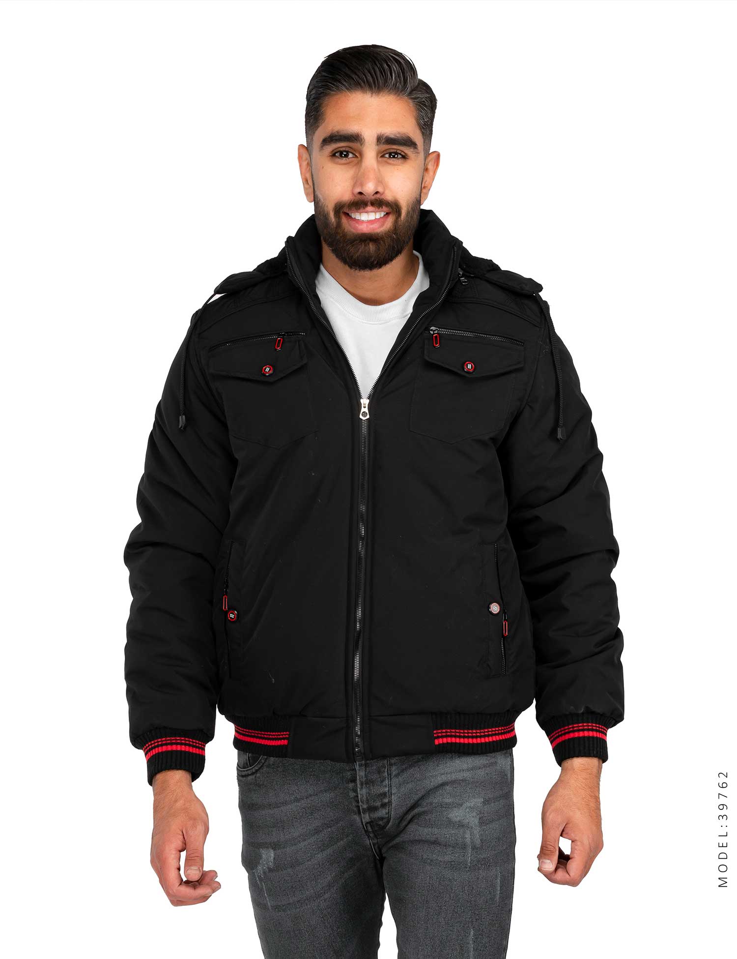 کاپشن مردانه Enzo مدل 39762
