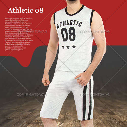 ست رکابی شلوارک Athletic 08