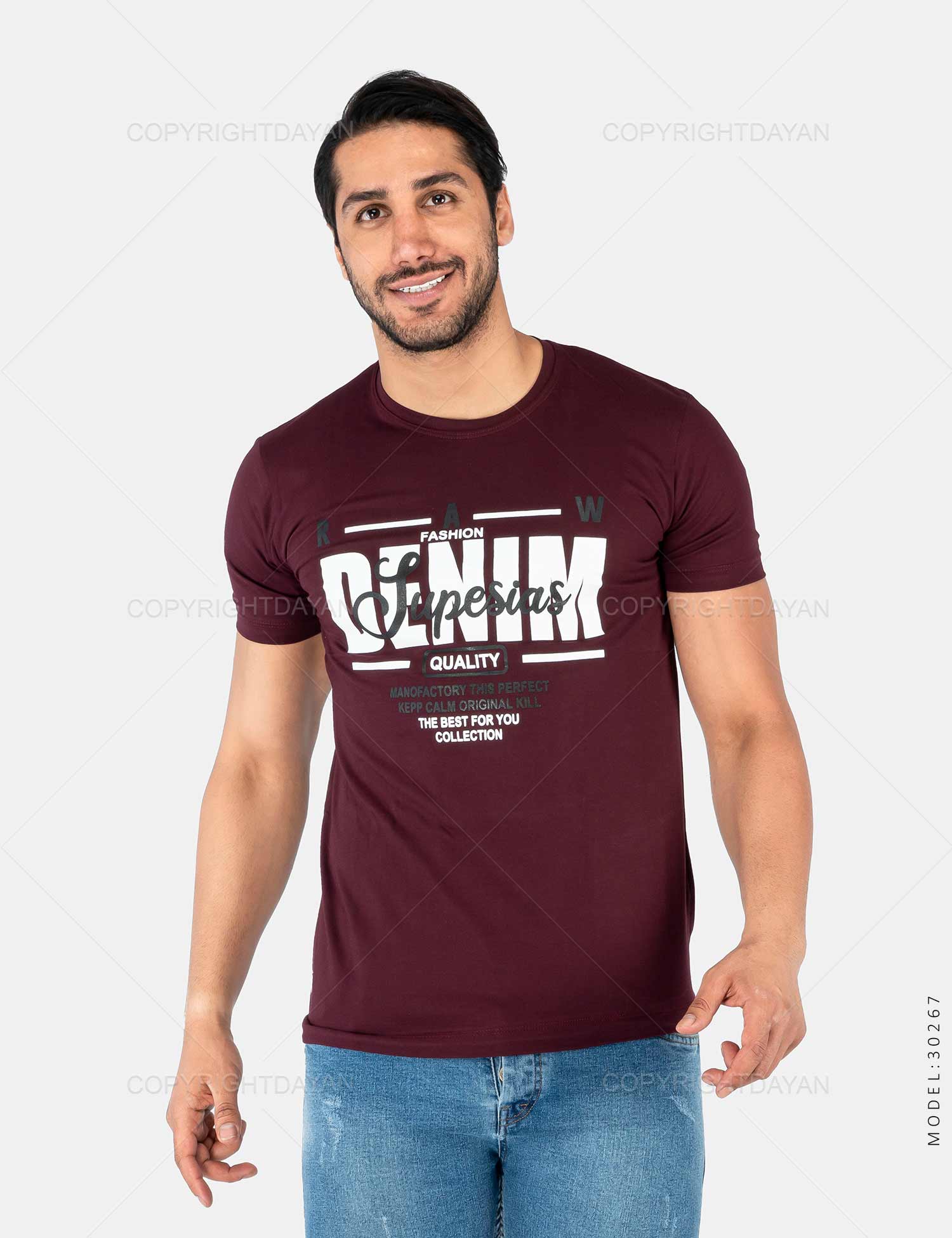 تیشرت مردانه Deniz مدل 30267