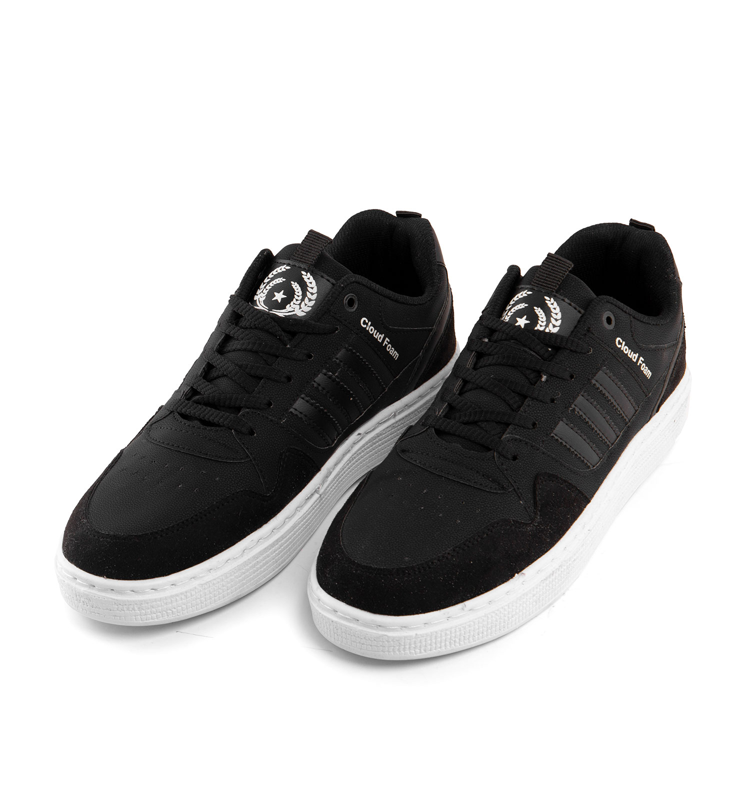 کفش اسپرت Adidas مردانه مشکی بندی مدل 43323