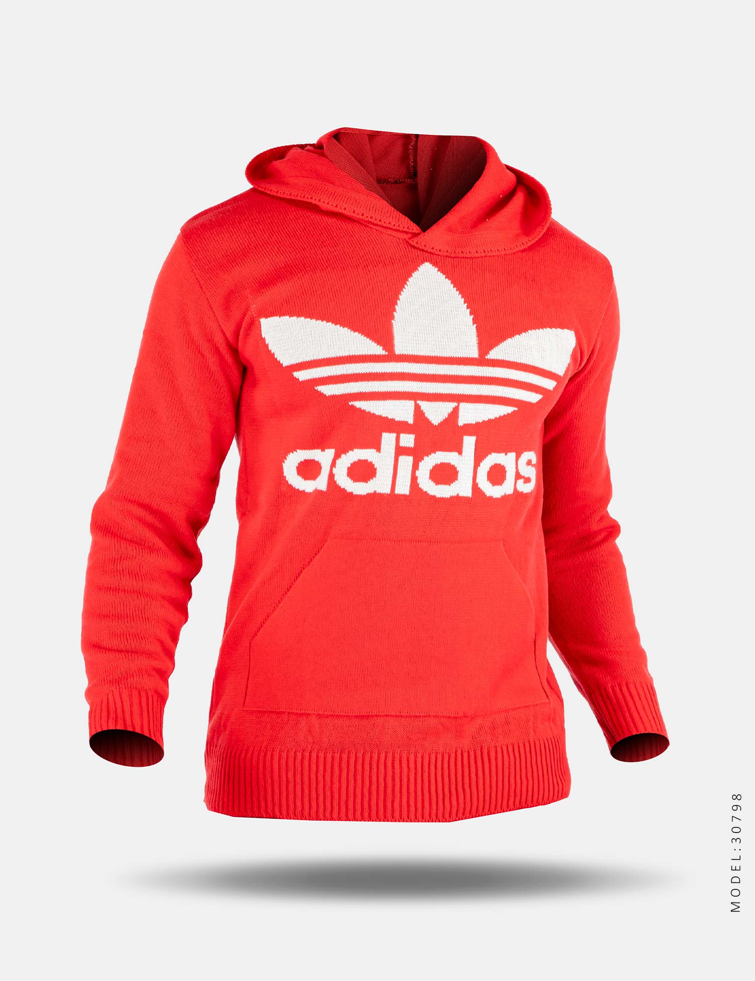 هودی بافت مردانه کلاهدار Adidas مدل 30798