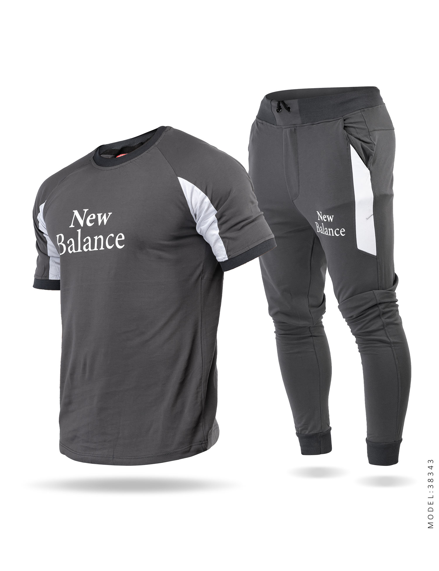 ست تیشرت شلوار مردانه New Balance مدل 38343