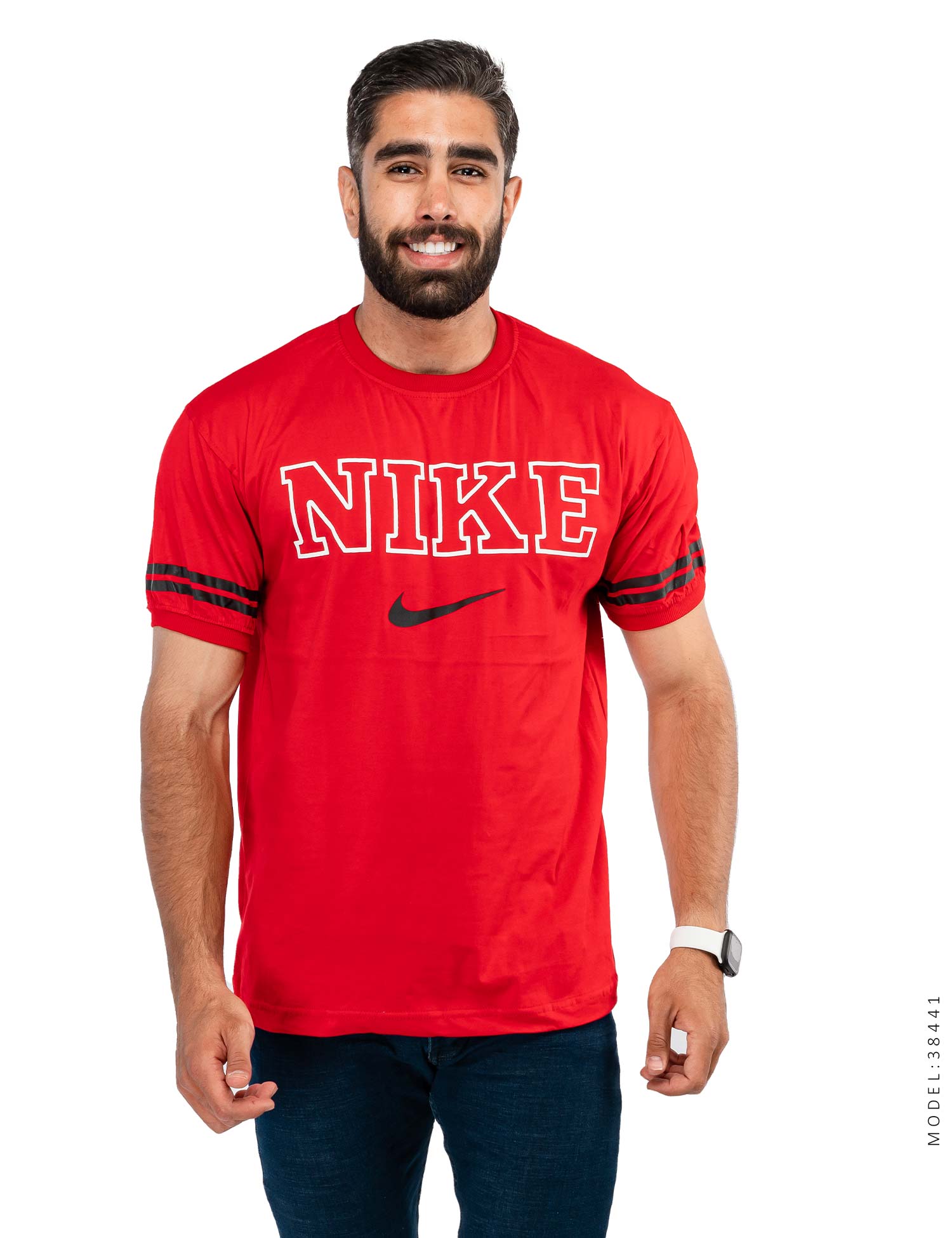 تیشرت مردانه یقه گرد Nike مدل 38441