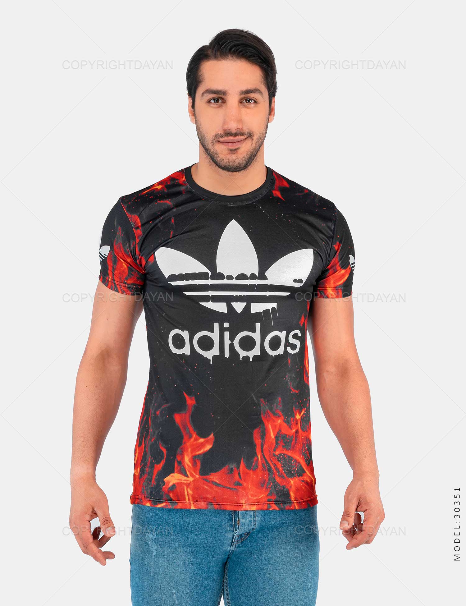 تیشرت مردانه Adidas مدل 30351