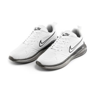کفش اسپرت Nike مردانه سفید بندی مدل 41818
