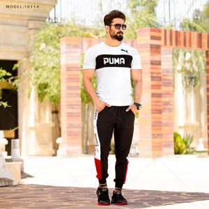 ست تیشرت شلوار مردانه Puma مدل 10114