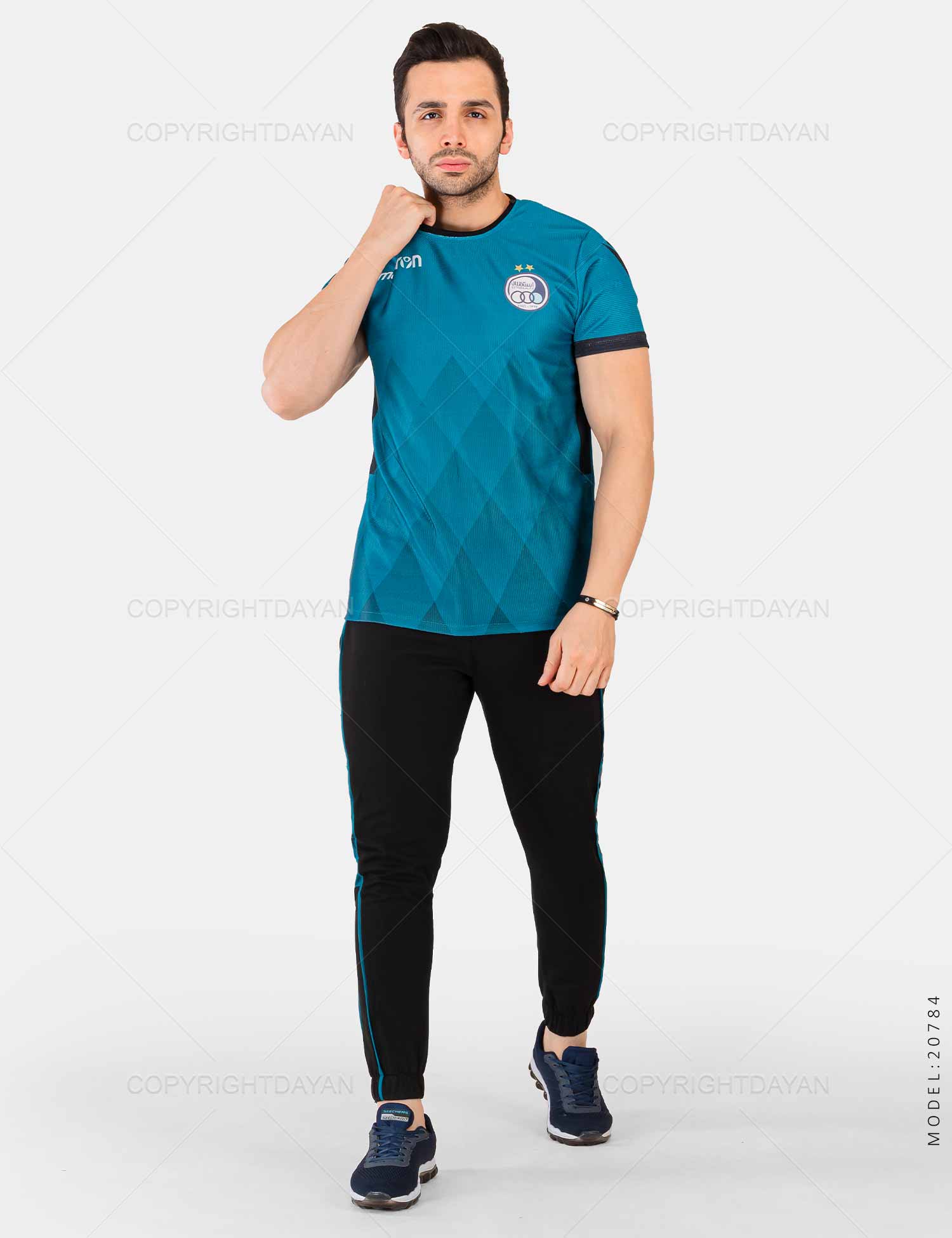 ست تیشرت شلوار مردانه Esteghlal مدل 20784