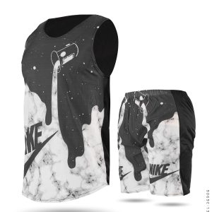 ست رکابی شلوارک مردانه Nike مدل 36906