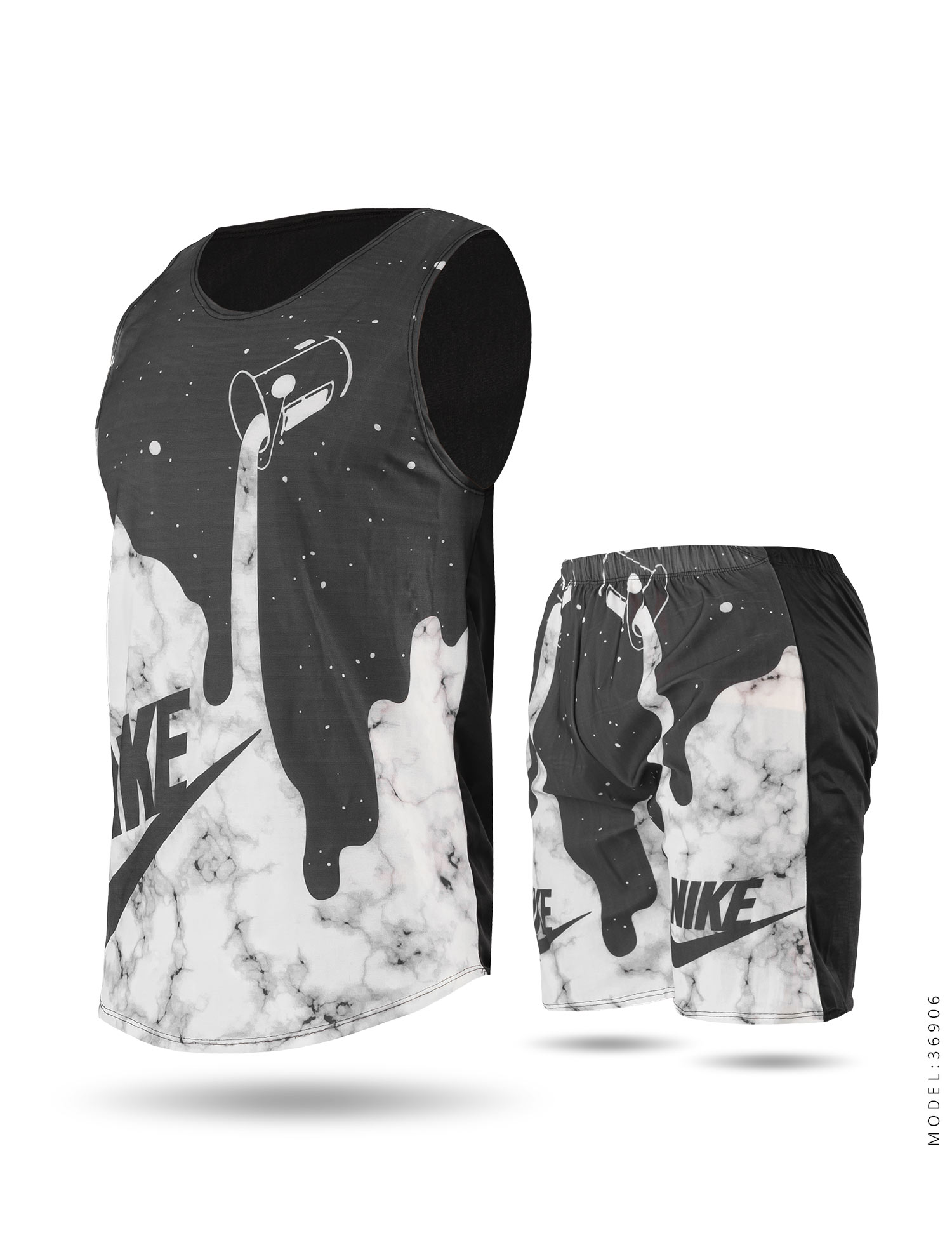 ست رکابی شلوارک مردانه Nike مدل 36906