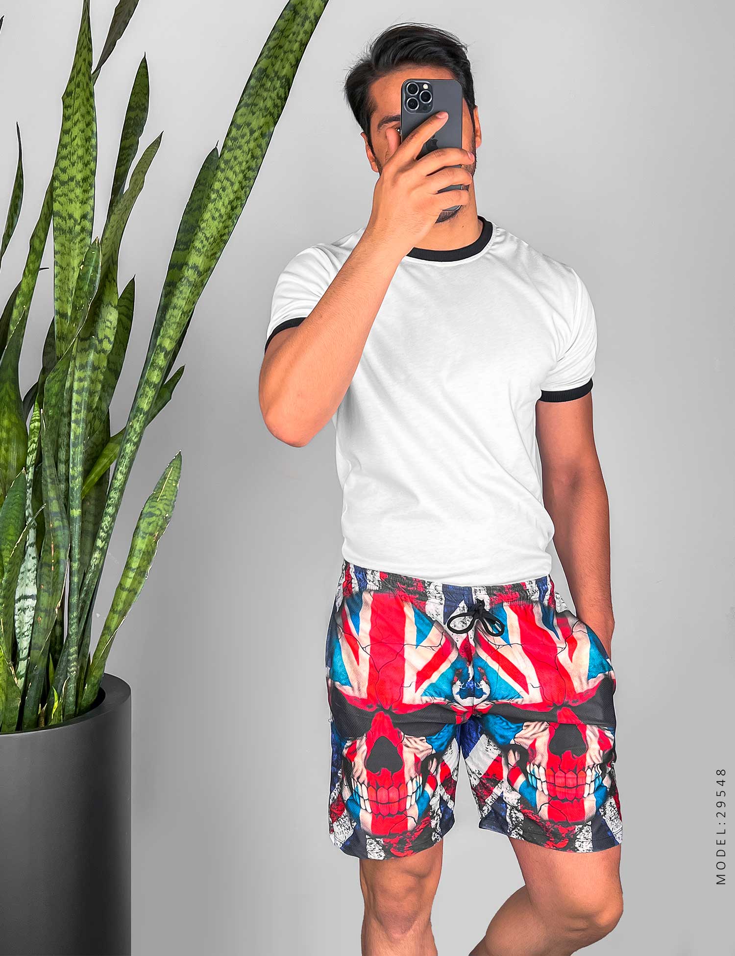 شلوارک مردانه Rayan مدل 29548