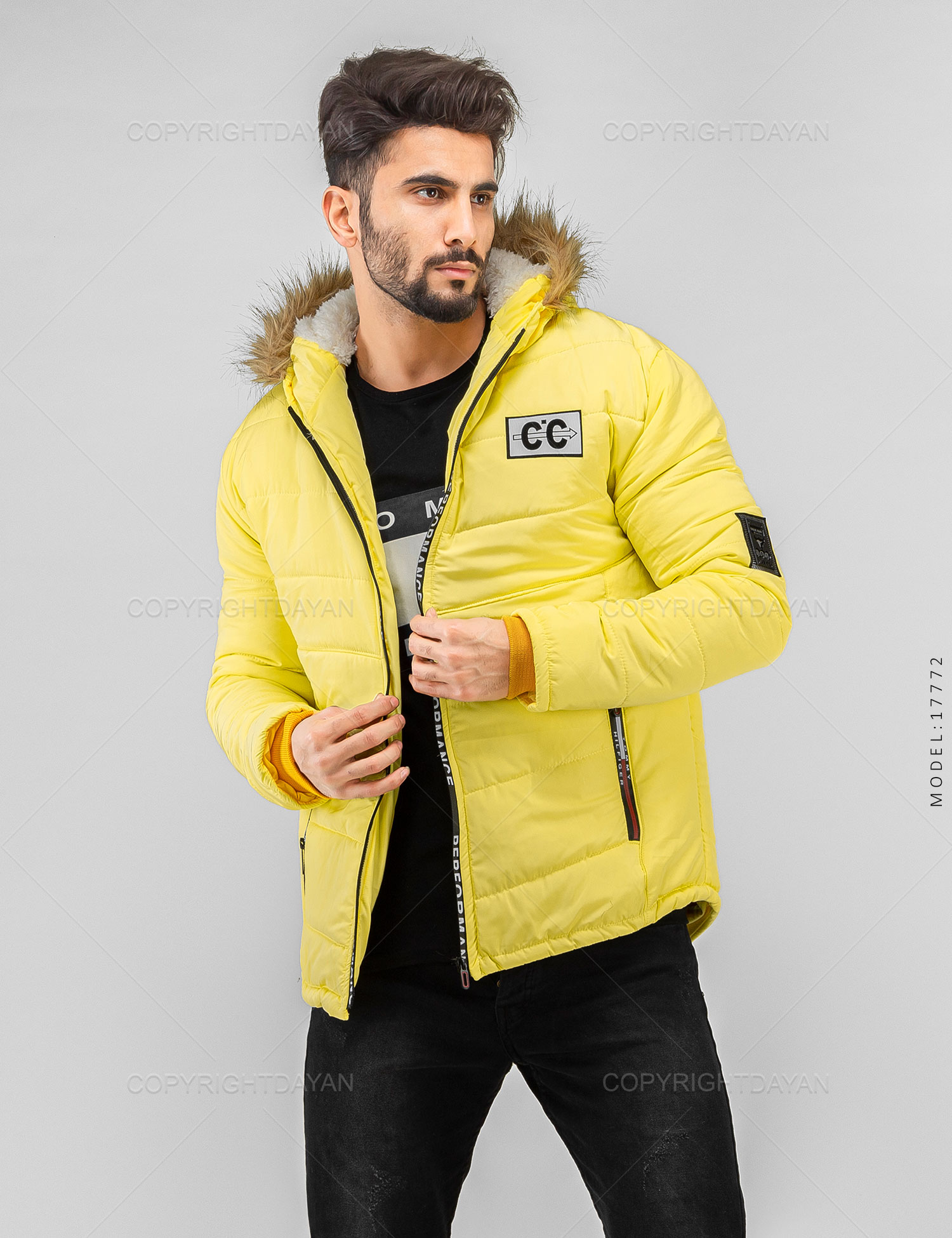 کاپشن مردانه Tommy مدل 17772