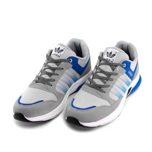 کفش اسپرت Adidas مردانه طوسی بندی مدل 43192