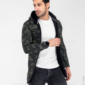 شنل خزدار مردانه ارتشی مدل 22902