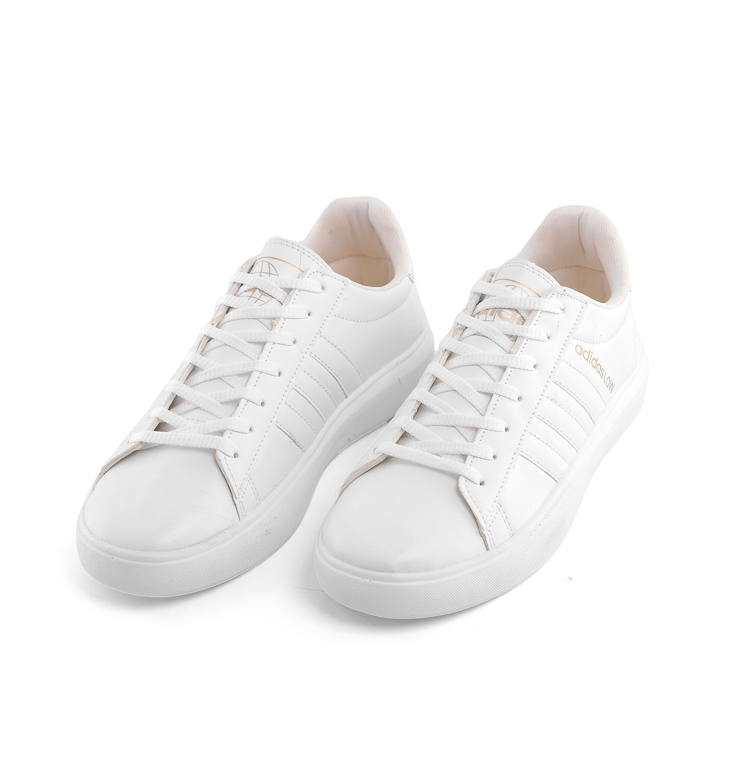 کفش اسپرت Adidas مردانه سفید بندی مدل 43190